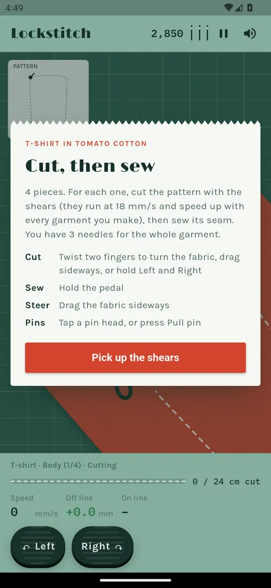 Cut